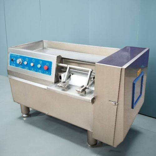 550 Meat Cube Cutting Machine Salmon Slicer Machine