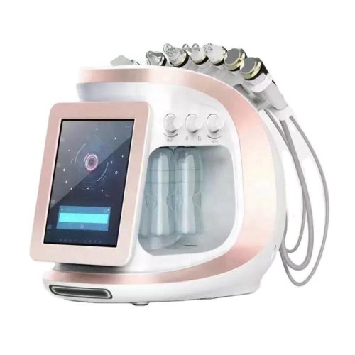 Professional Smart Ice Blue Hydro Skin Tester With Analyse Analyzer Ultrasonic Skin Scrubber Machine