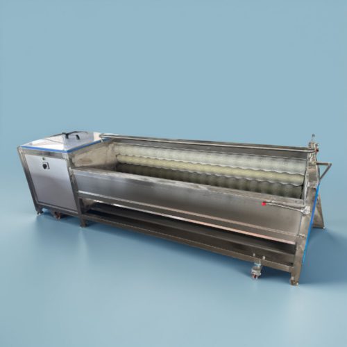 Commercial Brush Washing Food Cleaning Machine For Fruits And Vegetables