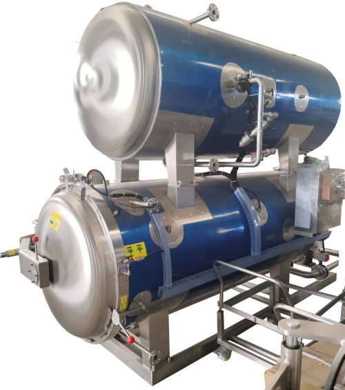 Industrial Steam & Air Food Sterilizer Retort Autoclave