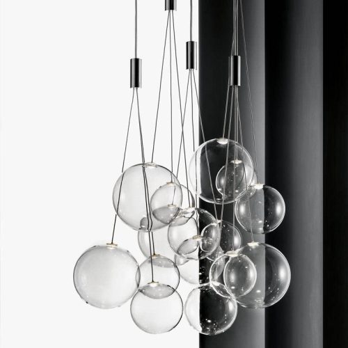 Bubble Lighting Pendant Lamp Modern Design Chandelier Style Glass European for High Sealing House Restaurant Decoration (10 MOQ is required)