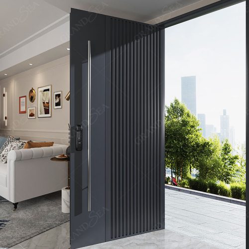 Heat Insulation Large Aluminum Front Doors For All Types Of Houses - Not Including Handle  1 Square Feet Price