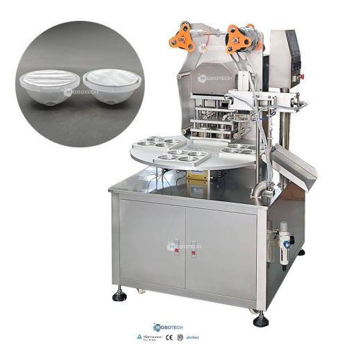 Fully Automatic Cup Sealing Machine Plastic for Bubble Seal Milk Tea Disposable High Effective