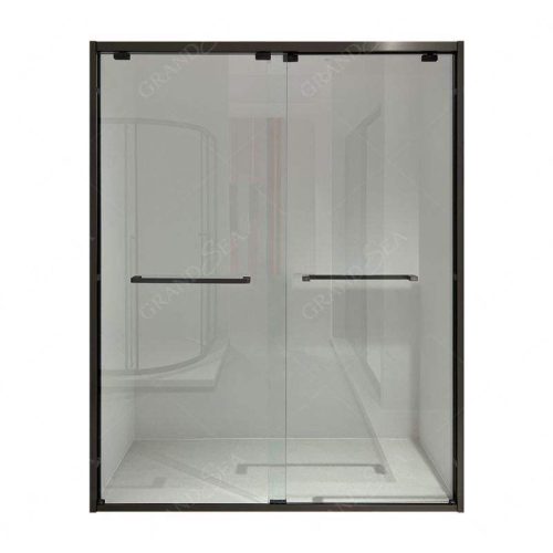 High Quality Hotel Custom Corner Quadrant Walk-In Frameless Sliding Bathroom Glass Shower Door ( 1 square meters price)