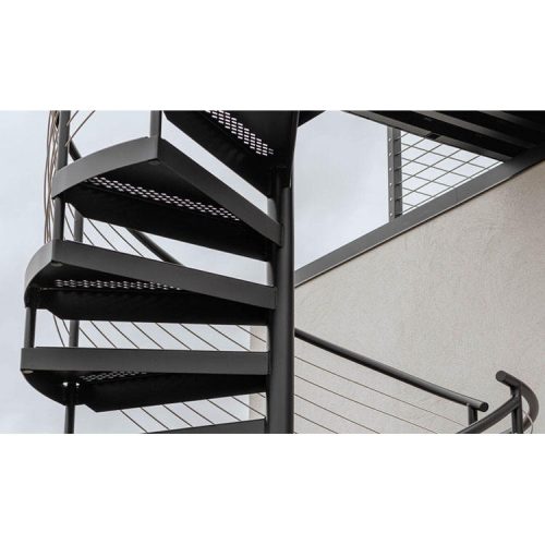 High Quality Outdoor Stainless Steel Iron Spiral Stairs for Villa Homes ( 1 square meters price)