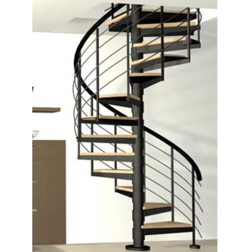 Modern Indoor Wooden Spiral Staircases ( 1 square meters price)