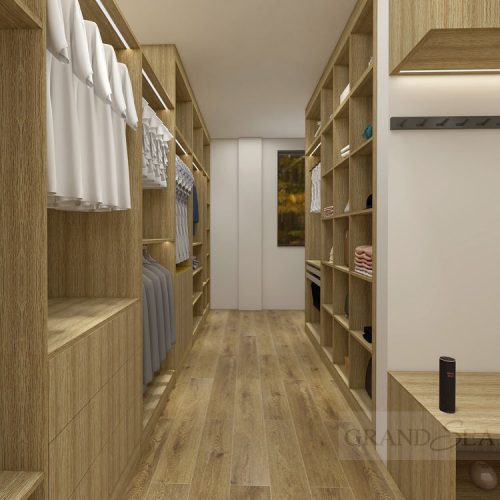 The Wardrobe With Mirror Fitted Wardrobes With Sliding Doors Bedroom With Walk In Wardrobe(1 Square Meters Price)