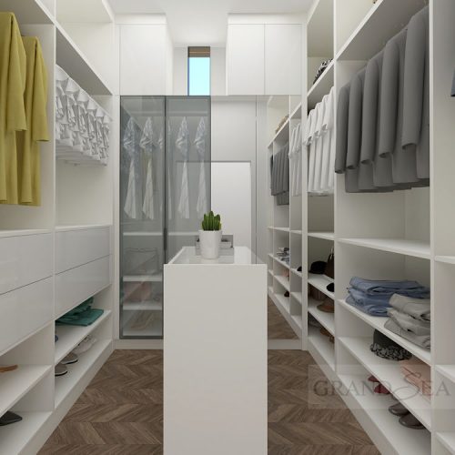 Sliding Door Wardrobe Walk In Wardrobe Closet(1 Square Meters Price) - Image 2