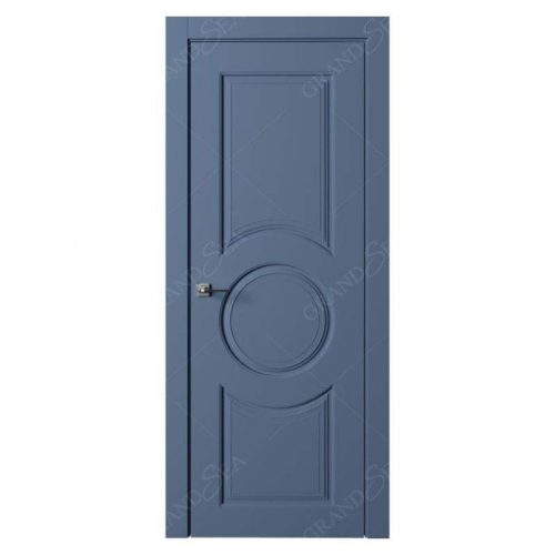 Sky Blue Solid Wood Bedroom Doors