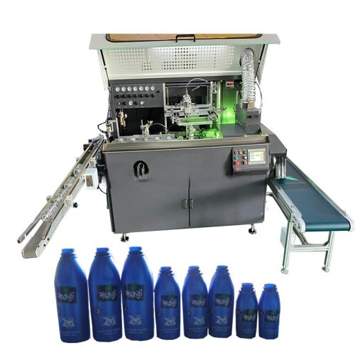 Automatic UV Silk Screen Printing Machine – Multicolor Printer for Cylindrical, Flat, Oval, and Conical Objects