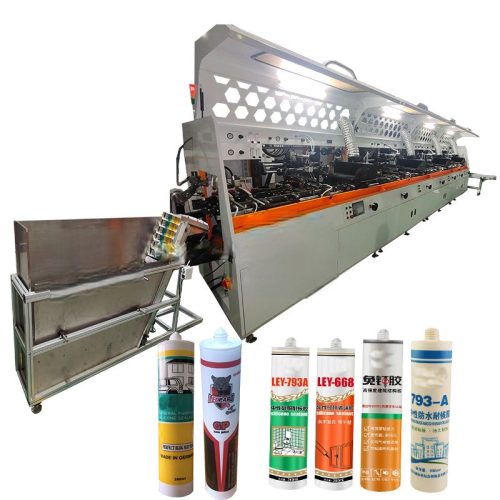 Fully Automatic Multicolor UV Screen Printing Machine – High-Performance Printer for Cylindrical, Flat, and Silicone Sealant Cartridges