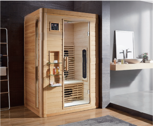 Portable Traditional Wooden Infrared Sauna For 1-3 People