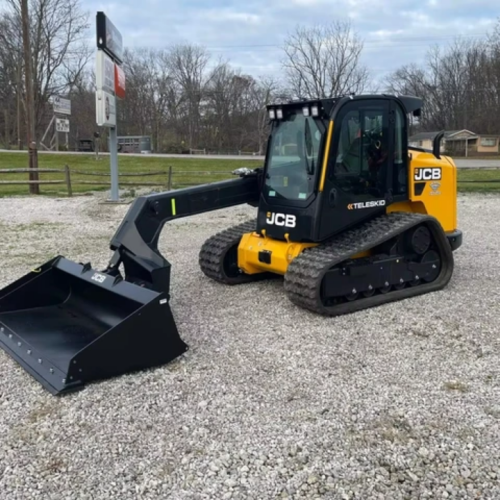 Fairly Used JCB 3TS 8T Teleskid Loader and Track Compactor