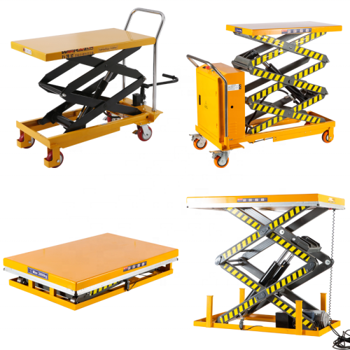 Scissor Electric Lift Platform Car Lift Table (2m, 3m, 150kg Hydraulic Lift)