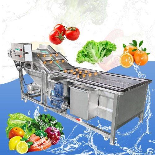 Industrial Fruit and Vegetable Washer Ultrasonic Vegetable Washing Pelling Machine