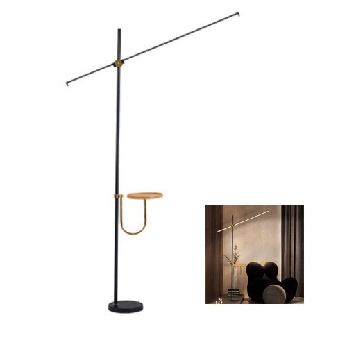 Modern Adjustable Metal Standing Lamp for Bedroom and Living Room RGB LED Table Floor Light Large Base Iron Body (2 MOQ is required) - Image 2