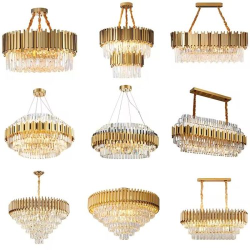 Luxury Modern Crystal Chandelier Ceiling Light for Living Room Chandelier Light Led Hanging Light and Hanging Lamps Round Hotel (2 MOQ is required) - Image 2