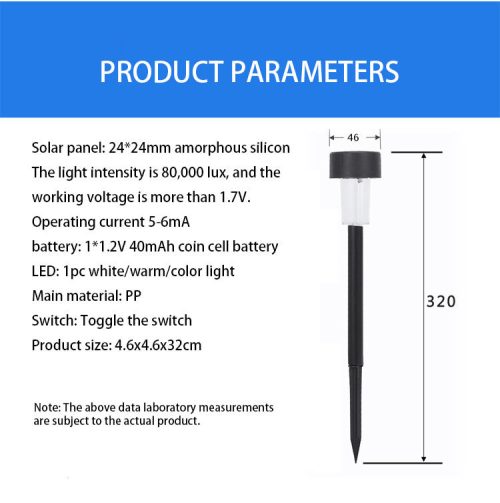 Outdoor Garden Lights Solar Garden Lights Outdoor Solar Lights for Garden Decor (10 MOQ is required) - Image 3