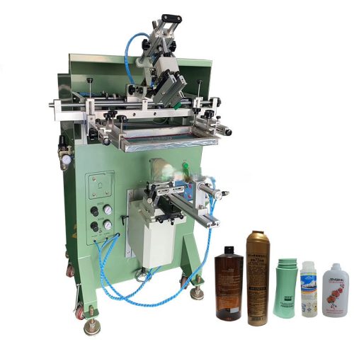 Semi-Automatic Multicolor Silk Screen Printing Machine – Versatile Printer for Cylindrical, Oval, and Flat Objects - Image 2