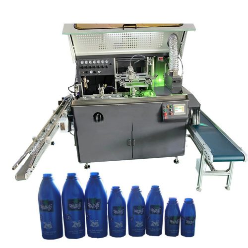 Automatic UV Silk Screen Printing Machine – Multicolor Printer for Cylindrical, Flat, Oval, and Conical Objects - Image 2