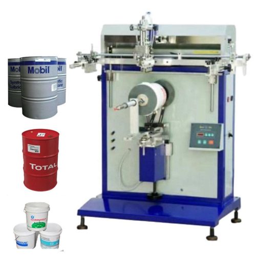 Semi-Automatic Multicolor Screen Printing Machine – Large-Scale Printer for Drums, Petrol Barrels, and Big Buckets - Image 2