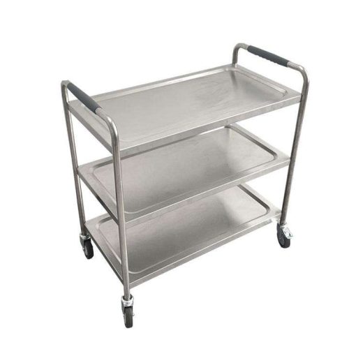 Commercial Trolley Carrying Items Stainless Steel Trolley - Image 3