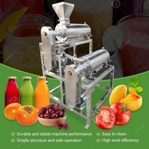 Electric Pulper Fruit Peeling Machine with Pitting and Pulp - Image 3