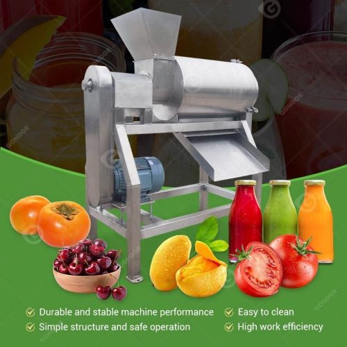 Soursop Fruit Grape Mango Destoner Pulper Finisher Raspberry Guava Pulp Jam And Apple Puree Machine - Image 3