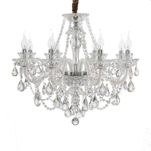 Luxury Crystal Chandeliers Modern Glass Hanging Lamps Living Room Hotel Decorative Ceiling Lighting Pendant Chandelier Lights - Image 3