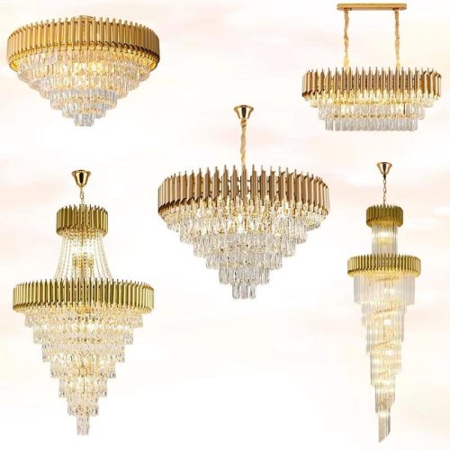 Luxury Modern Crystal Chandelier Ceiling Light for Living Room Chandelier Light Led Hanging Light and Hanging Lamps Round Hotel (2 MOQ is required) - Image 3