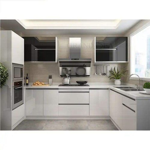 Production Kitchen Cabinets Automatic Unit Small Furniture Whole Kitchen Cabinet Set ( 1 square meters price) - Image 3