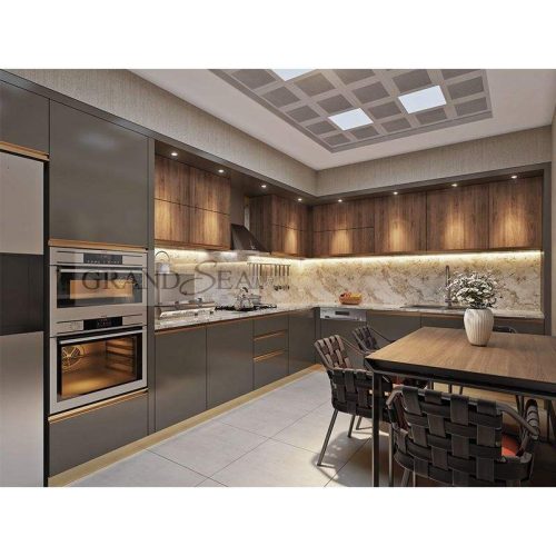 Ready to Assemble Luxury Kitchen Cabinet Modern Kitchen Cabinet Kitchen Furniture Set ( 1 square meters price) - Image 3