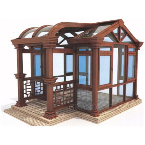 Aluminum Glass Sunrooms, Glass Garden House Plastic PVC Sunroom (1 Square Meters Price) - Image 4