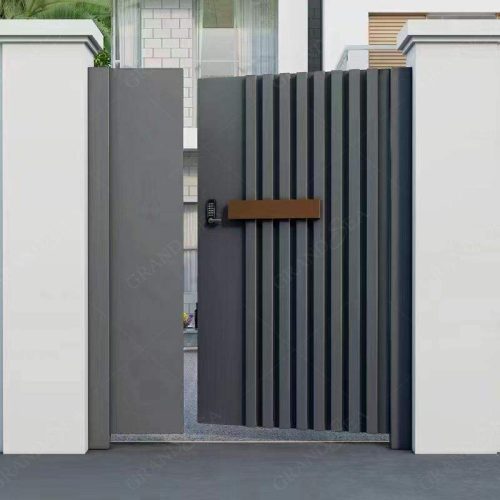 Digital Lock  Aluminum Boundary Wall Gate(1 Square Meters Price) - Image 3