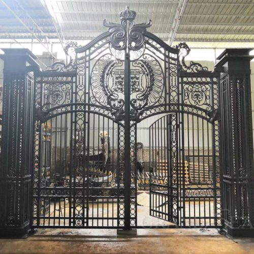 Iron Gate Wrought Design Iron Door (1 Square Meters Price) - Image 3