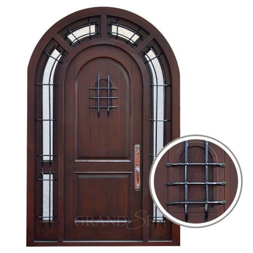 Interior Door Design Picture Frames Soundproof Apartment Wood Main Door (1 Square Meters Price) - Image 3