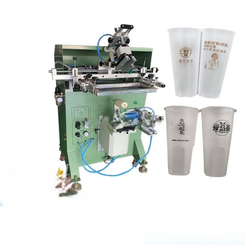 Semi-Automatic Multicolor Silk Screen Printing Machine – Versatile Printer for Cylindrical, Oval, and Flat Objects - Image 3