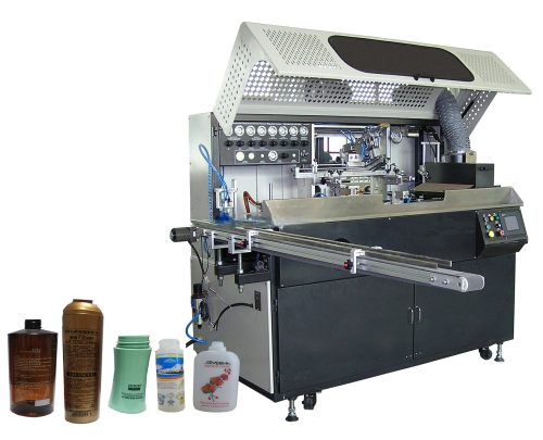 Automatic UV Silk Screen Printing Machine – Multicolor Printer for Cylindrical, Flat, Oval, and Conical Objects - Image 3