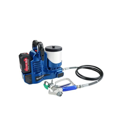 Customizable 500W Portable Lithium Airless Paint Sprayer – Six-Speed Regulation for Heavy-Duty Applications - Image 3