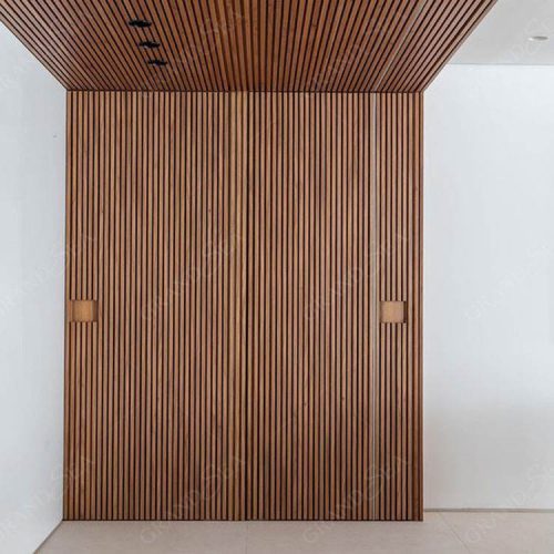 Frameless Secret Doors Wood Veneer Invisible Flush Wooden Invisible Door - Not Including Handle 1 Square Meters Price - Image 4