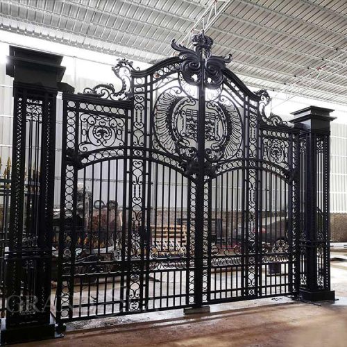 Iron Gate Wrought Design Iron Door (1 Square Meters Price)