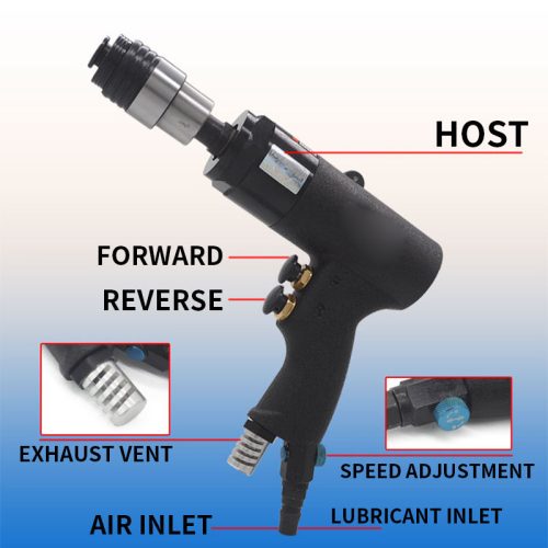 M3-M12 Pneumatic Tapping Machine – Gun-Type Power Threading Solution - Image 4