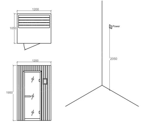 Infrared Steam Sauna Room for Indoor And Outdoor - Image 4