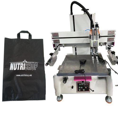 Desktop Flat Silk Screen Printer – Semi-Automatic Multicolor Printing Machine for Flat Bottles - Image 4