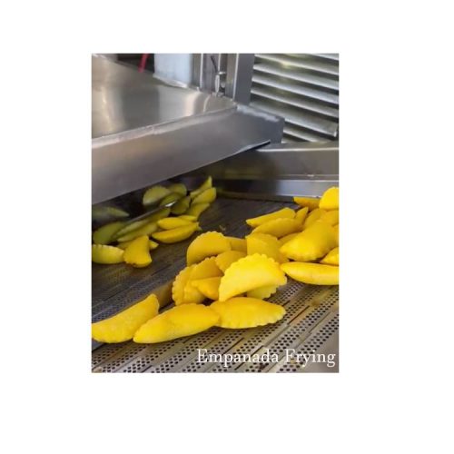 Industrial Chicken Meat Churros Ground Nut Deep Frying Machine - Image 3