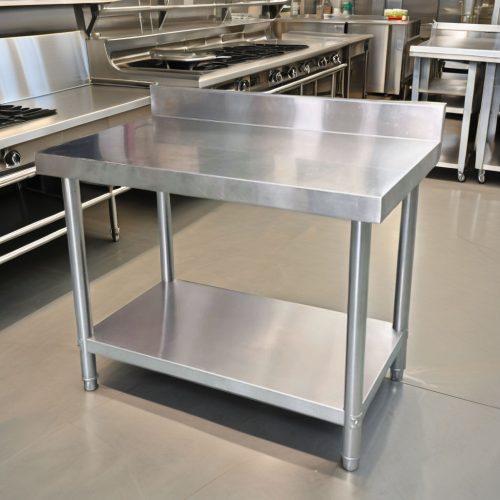 Commercial Flat Pack Stainless Steel Table for Kitchen - Image 4