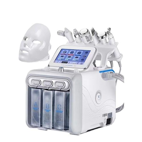 Dermabrasion Facial Machine H2O2 Aqua Diamond Peeling and Hydro 6 in 1 Skin Scrubber Moisturizer Machine - Image 5