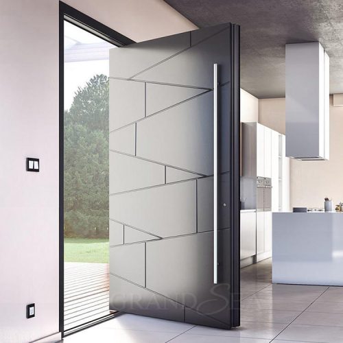 Front Exterior Doors Steel Bullet Proof Security Door - Not Including Handle 1 Square Foot Price - Image 5