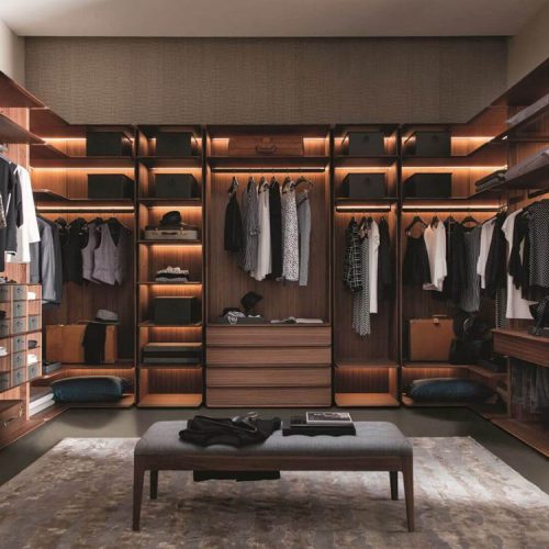 Bedroom Wardrobe Furniture Set Wooden Wall Wardrobe 5 Door DIY Walk In Closet(1 Square Meters Price) - Image 5