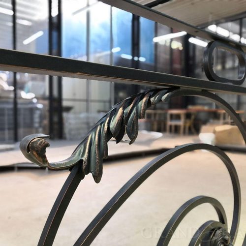 High Quality Wrought Iron Balustrades & Handrails for Hospital Staircase Railing ( 1 square meters price) - Image 6